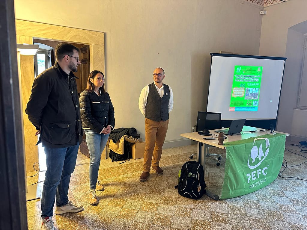 In Umbria si lavora su più fronti sulla certificazione PEFC: formazione, agenzia forestale e Green Community 1 IMG 20250418 WA0011