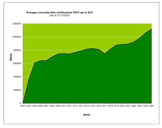 Resoconto dell’andamento della certificazione PEFC nel 2025 1 doc5