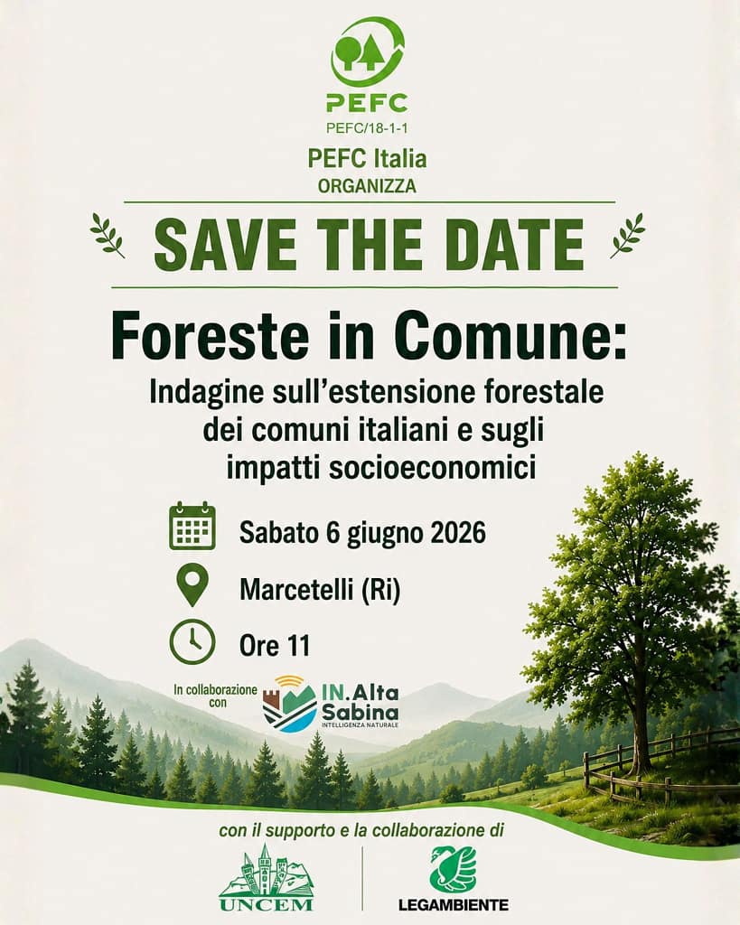 Foreste in Comune: a Marcetelli la presentazione della nuova indagine PEFC Italia sull’estensione forestale dei comuni italiani 1 697777731 1402492865255286 5760028838195761892 n